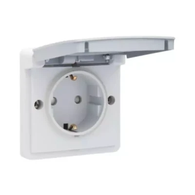 Afbeelding van Niko WCD Wandcontactdoos 1V Grijs