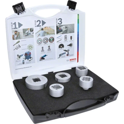Afbeelding van Bosch 2608599037 5 delige X Lock Diamantborenset incl. 20mm frees