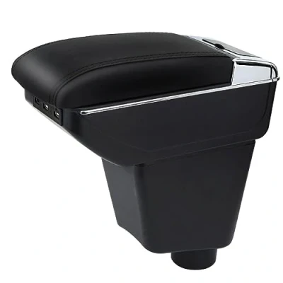 Afbeelding van Voor Clio 4 Captur Armleuningen Draaibare Doos Handheld Consoles met bekerhouder en asbak