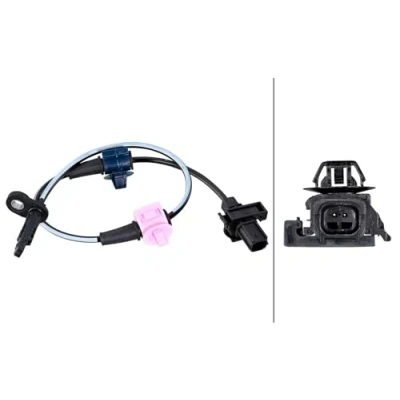 Afbeelding van HELLA 6PU 358 218 871 ABS Sensor Met verbindingsstuk Geluidsensor 2 540 HONDA: CR V 4