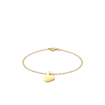 Afbeelding van Elli Armband goldcoloured, Dames, Maat: 18, Gold coloured