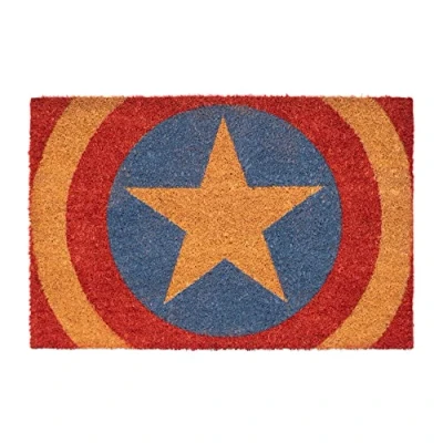 Afbeelding van Grupo Erik Deurmat Captain America 40 X 60 Cm Pvc/kokosvezel