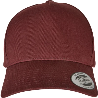 Afbeelding van Flexfit 5PANEL Curved Classic Snapback Pet, Maat: One Size, Burgundy