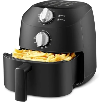 Afbeelding van Midea Luchtfriteuse, 2 l, 1150 W, koken zonder olie, luchtfriteuse met automatische uitschakeling, eenvoudige reiniging, BPA vrij