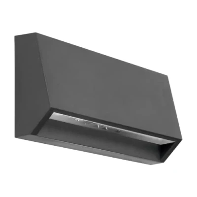 Afbeelding van Adviti ENYE LED 3W Industriële wandlamp Antraciet IP65 IK08 4000K 60 lm 3W/230V