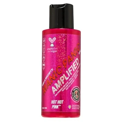 Image de Manic Panic Hot Pink Amplified Cream, coloration capillaire semi permanente vegan et cruelty free, 118 ml