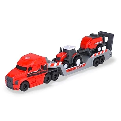 Afbeelding van Dickie Massey Ferguson Vrachtwagen met Tractor