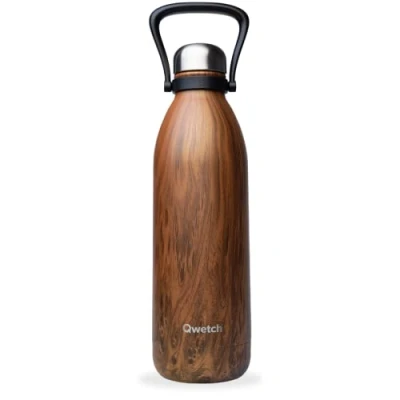 Image de Bouteille isotherme 1,5L wood Qwetch