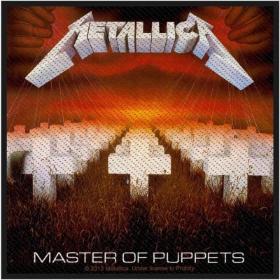 Afbeelding van Metallica Master Of Puppets Patch Multicolours