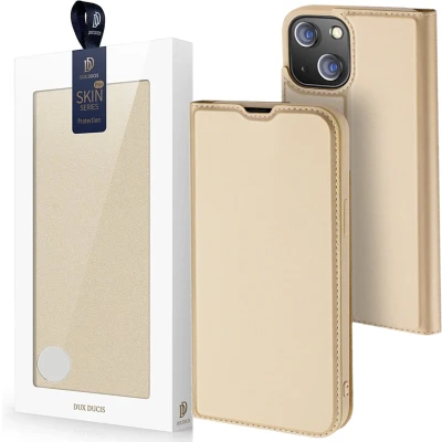Afbeelding van Telefoon Hoesje geschikt voor Apple iPhone 14 Plus Dux Ducis Skin Pro Book Case Goud
