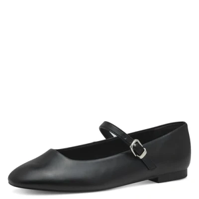 Afbeelding van Tamaris Dames 1 22114 44 ballerina&#039;s voor dames, zwart., 40 EU