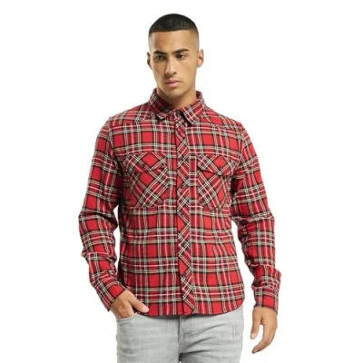 Afbeelding van Brandit Overhemd, Heren, Maat: Small, Tartan