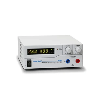 Afbeelding van Peaktech 1525 DC laboratorium voeding 1 tot 16V 0 40A