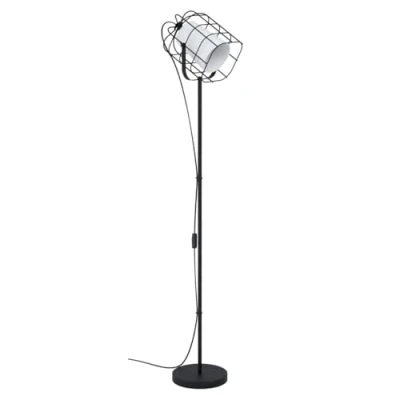 Afbeelding van EGLO Bittams Staande lamp E27 148,5 cm Zwart