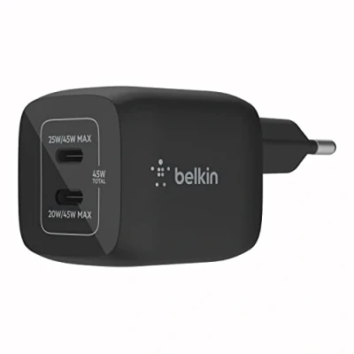 Afbeelding van Belkin Usb c netlader Boost Charge Pro 45 W Zwart (wch011vfbk)