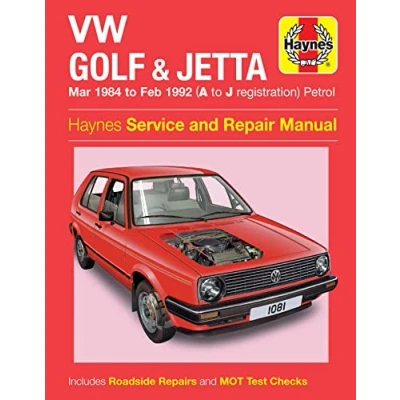 Afbeelding van VW Golf &amp; Jetta MK 2 Petrol 84 92