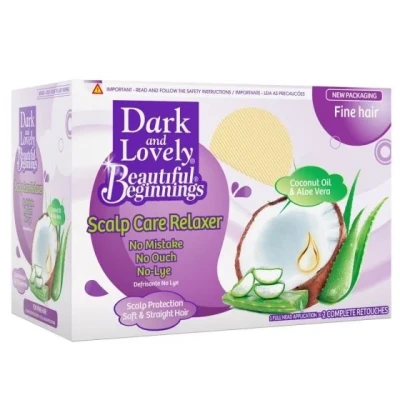 Afbeelding van Dark &amp; Lovely Beautiful Beginnings Scalp Care Kids Relaxer Purple