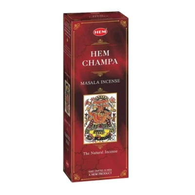 Afbeelding van Champa Wierook 6 pack HEM 20 grams hexaverpakking
