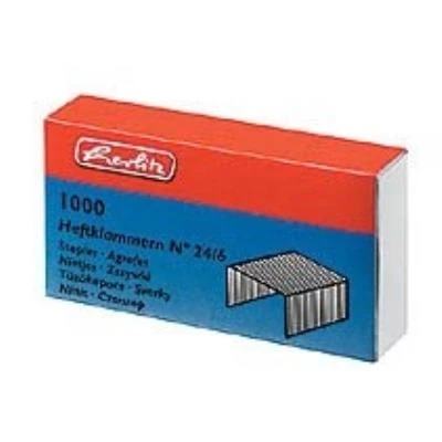 Image de herlitz agrafes 24 6, en métal, contenu 1.000 pcs (08760514)