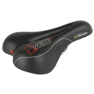 Afbeelding van Velo Zadel Plush Gel Dames Zwart (vacuum Technology) 25.5 X 17.7 Cm