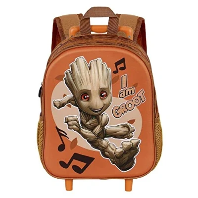 Afbeelding van Ik ben Groot Soundtrack 3D Rugzak met Wieltjes Kle