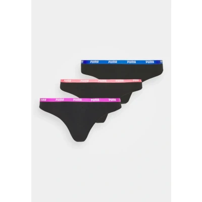 Afbeelding van Puma Women 3 PACK String, Dames, Maat: Small, Pink/orchid/blue