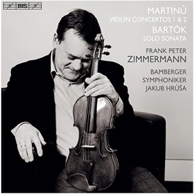 Afbeelding van Frank Peter Zimmermann, Bamberger Symphoniker, Jakub Hrusa Zimmermann Plays Martinu &amp; Bartok (Super Audio CD)