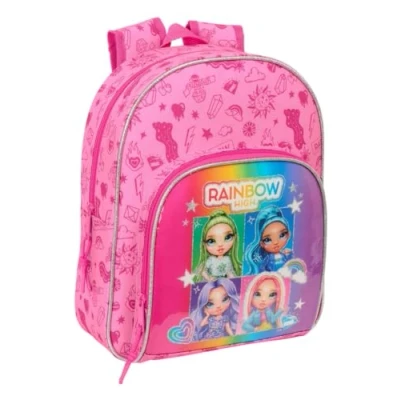 Afbeelding van Schoolrugzak Rainbow High Shine Multicolour 28 x 34 10 cm