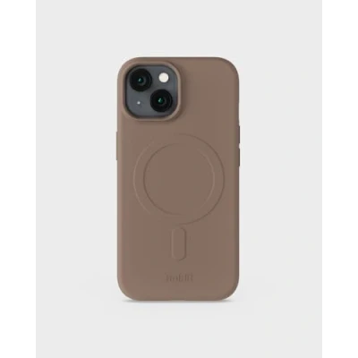 Afbeelding van Holdit Soft MagSafe Case voor de Apple iPhone 13/14/15/16e Mocha Brown