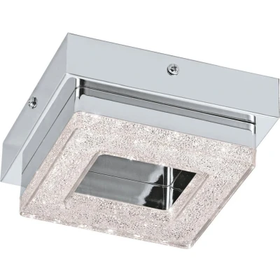 Afbeelding van EGLO Fradelo Wand/Plafondlamp 1 Lichts Chroom, Helder
