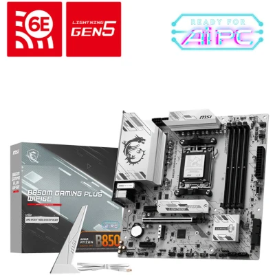 Afbeelding van MSI B850M GAMING PLUS WIFI6E AMD B850 Socket AM5 micro ATX