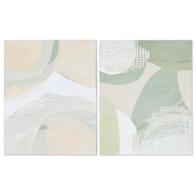 Afbeelding van Schilderij Home ESPRIT Abstract Modern 80 x 3,8 100 cm (2 Stuks)