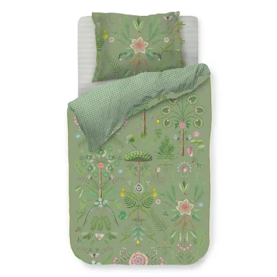 Afbeelding van Dekbedovertrek Pip Studio Bamboleo Groen