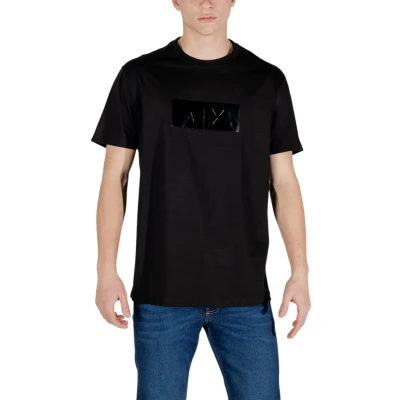 Afbeelding van Armani Exchange Tshirt print, Heren, Maat: Small, Black