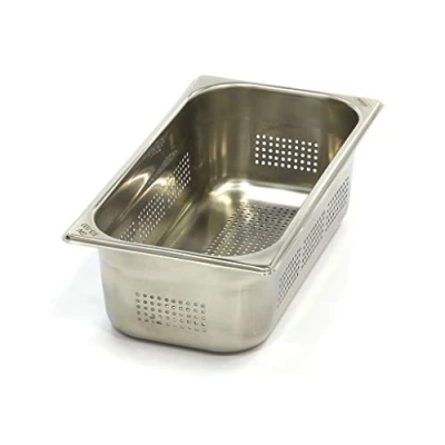 Afbeelding van Maxima Gastronorm Bak 1/3 GN 10 cm Diep RVS Geperforeerd Bakken