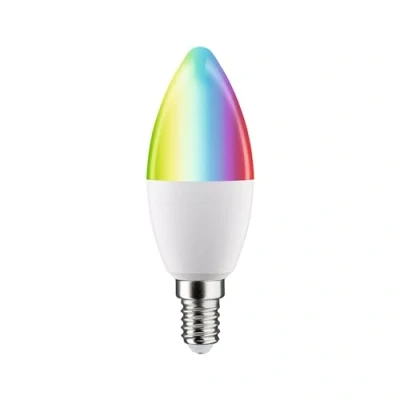 Afbeelding van 29146 Paulmann Home LED lamp E14 Energielabel: F (A G) 5 W RGBW Mat