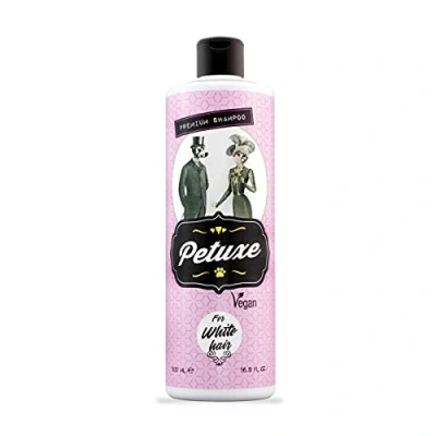 Afbeelding van Petuxe white hair / vegan hondenshampoo