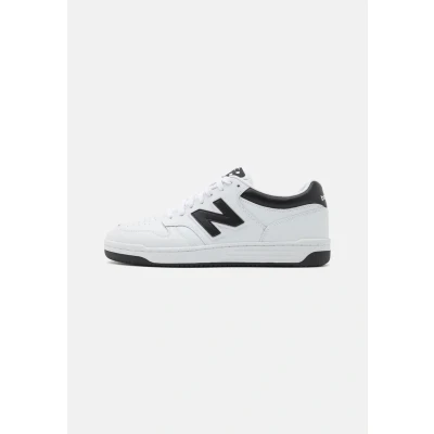 Afbeelding van New Balance 480 hardloopschoenen heren, wit/zwart, 40.5 EU