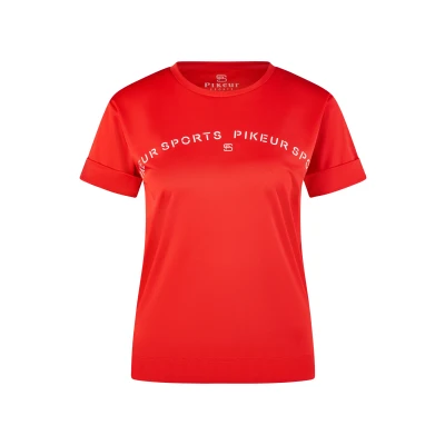 Image de Pikeur T Shirt Sports SS25 Red FlameVendu par Agradi