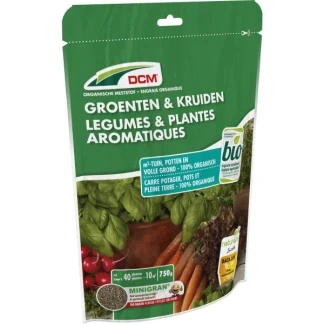Afbeelding van Groenten &amp; kruiden mest DCM 10 m² (Biologisch, 0.75 kg)