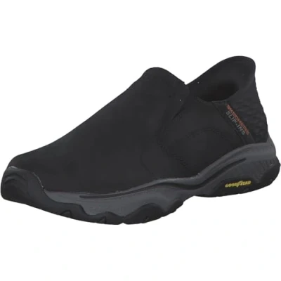 Afbeelding van Skechers USA Heren Craster Lanigan Hands Free Slip in Moccasin, Zwart, 8