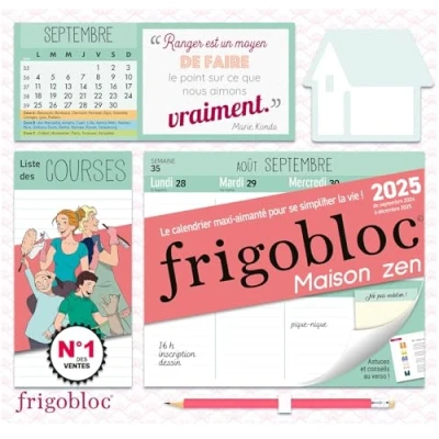 Afbeelding van MAISON ZEN CALENDRIER HEBDO. (SEPT.24