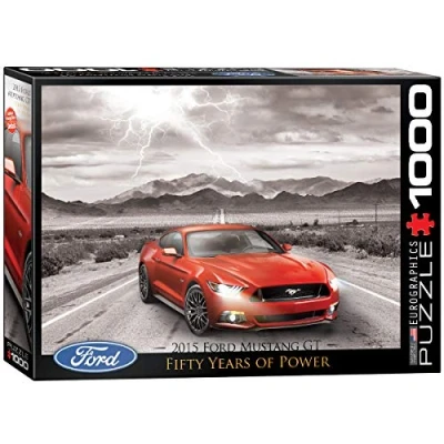Image de EurographicsPuzzles 2015 Ford Mustang GT puzzle 1000 pièces