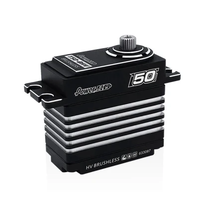 Afbeelding van Power HD Black Silver T50 Servo 50 KG 0,065 SEC