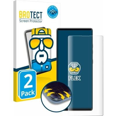 Afbeelding van BROTECT Screenprotector voor LG Wing Folie Beschermfolie transparant volledig dekking (2 Stuks)