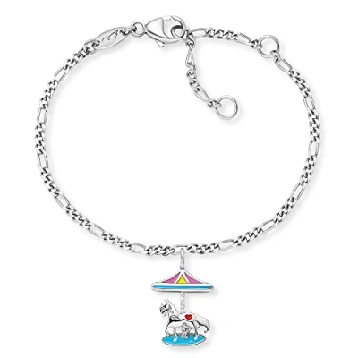 Afbeelding van Herzengel Karussell armband voor kinderen HEB CAROUSEL, 12 centimeter, email, centimeters, email