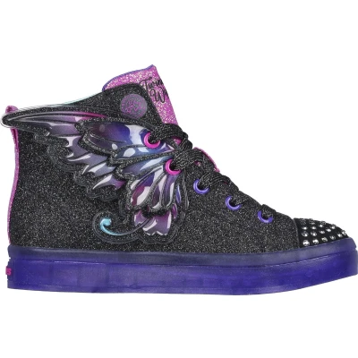 Afbeelding van Skechers Twinkle TOES Twilites Sneakers hoog voor kinderen, Maat: 31, Zwart Textiel