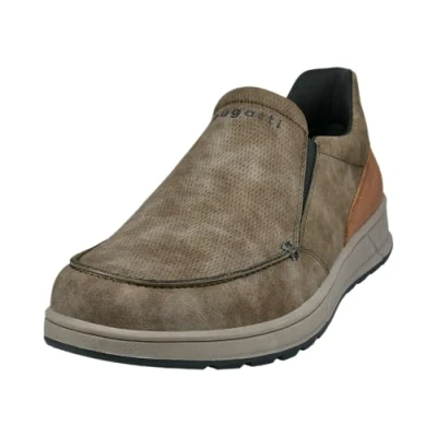 Afbeelding van Bugatti heren instappers taupe Bruin Maat 46