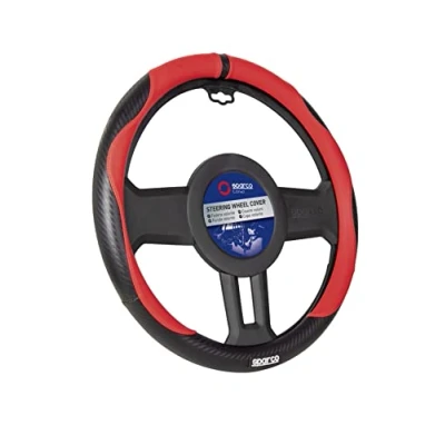 Afbeelding van Stuurhoes Sparco SPCS128RS Ø 37 38 cm Rood