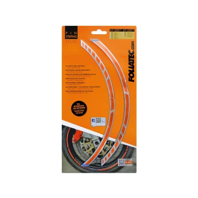 Afbeelding van Tape voor wielen Foliatec Oranje
